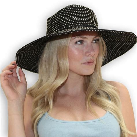 wide brimmed women's hat.